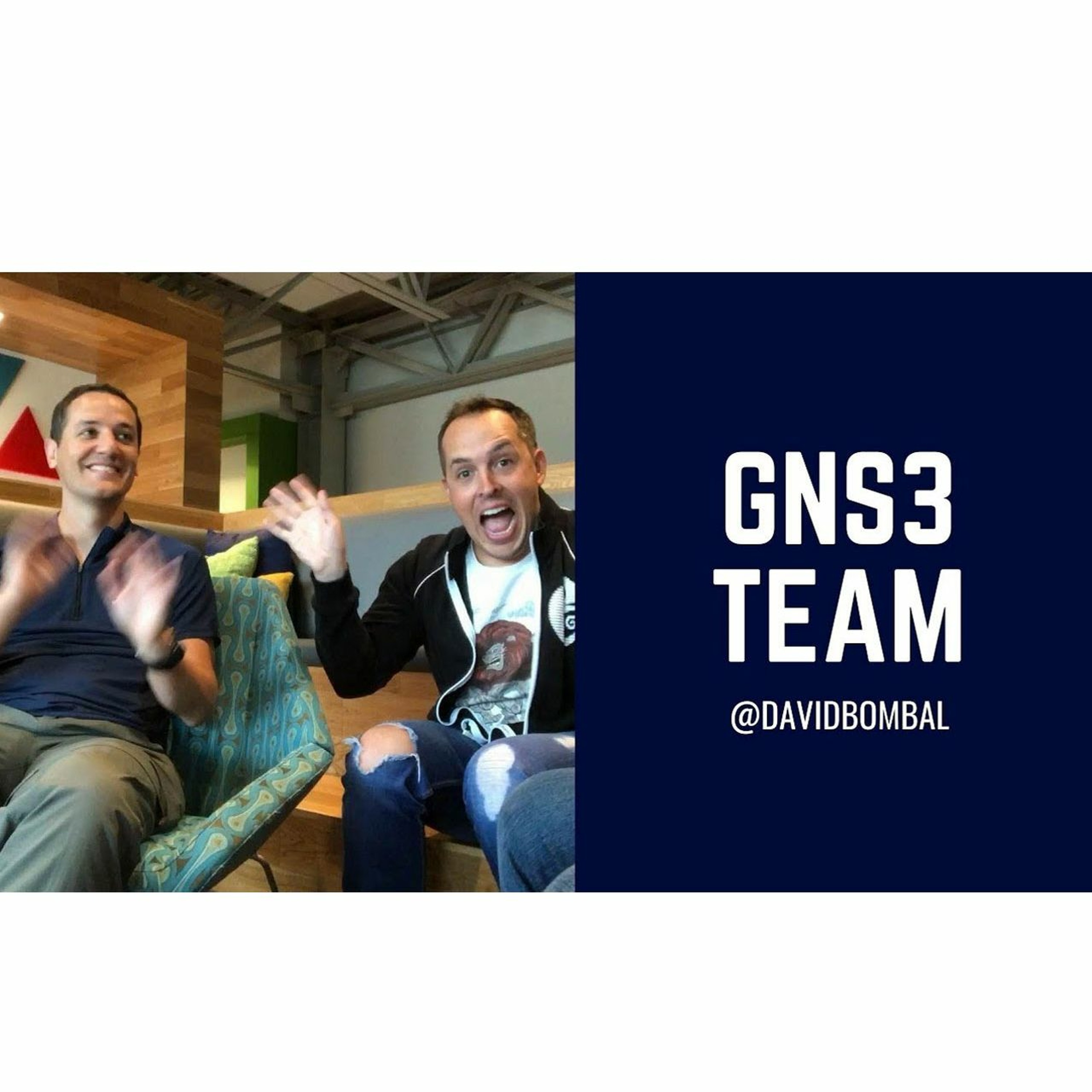 cover of episode #20: GNS3 Core Team tell us about the history and future of GNS3! An island?