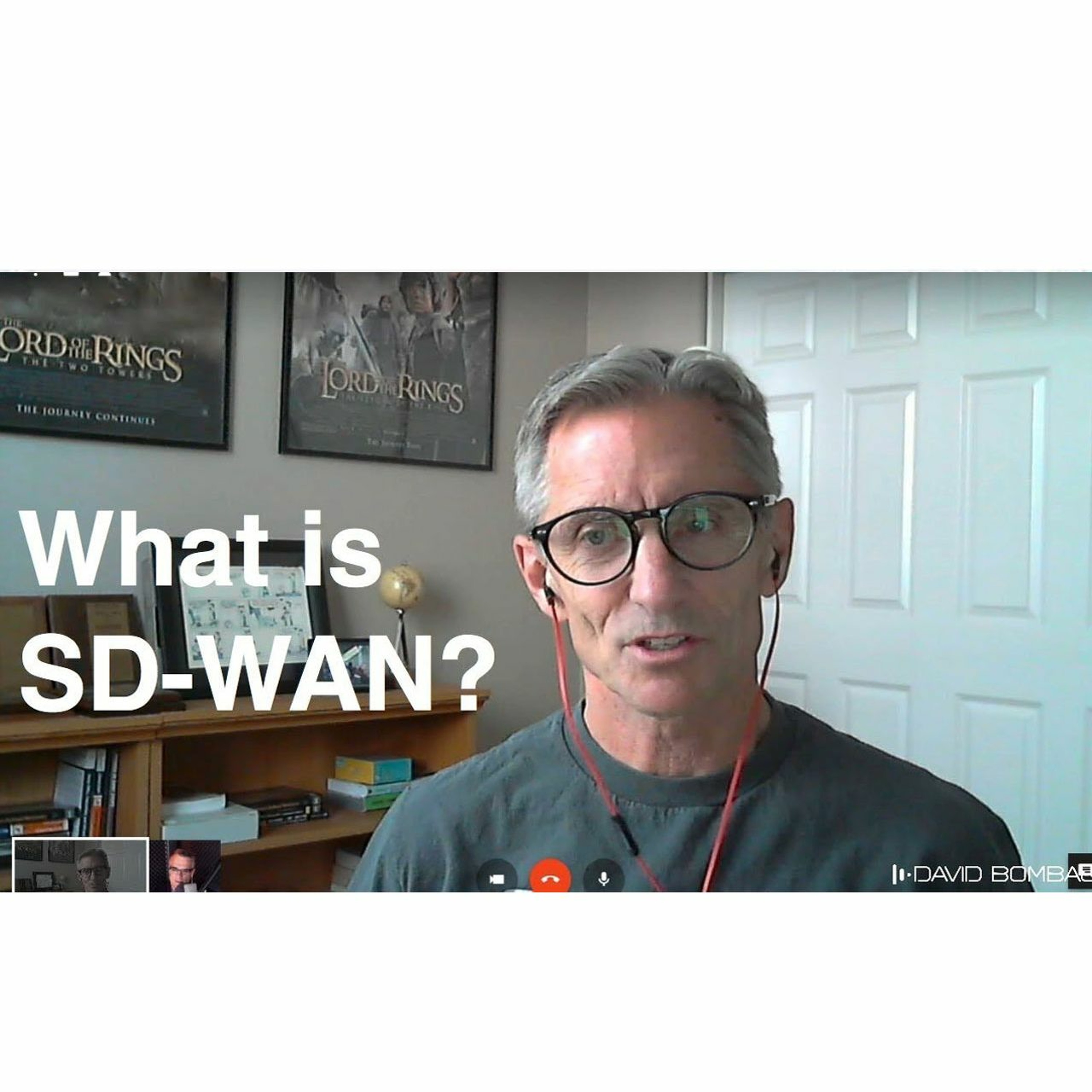 cover of episode #28: SD-WAN - what is that? Talks with Chuck Black.