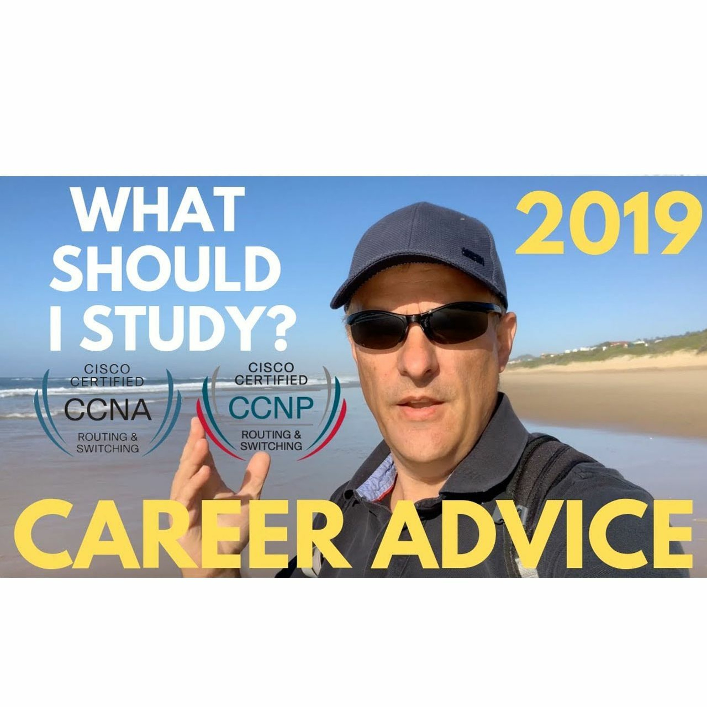 cover of episode #35: 2019 Career tips: What to study after CCNA. Should I study for CCNP and CCIE?