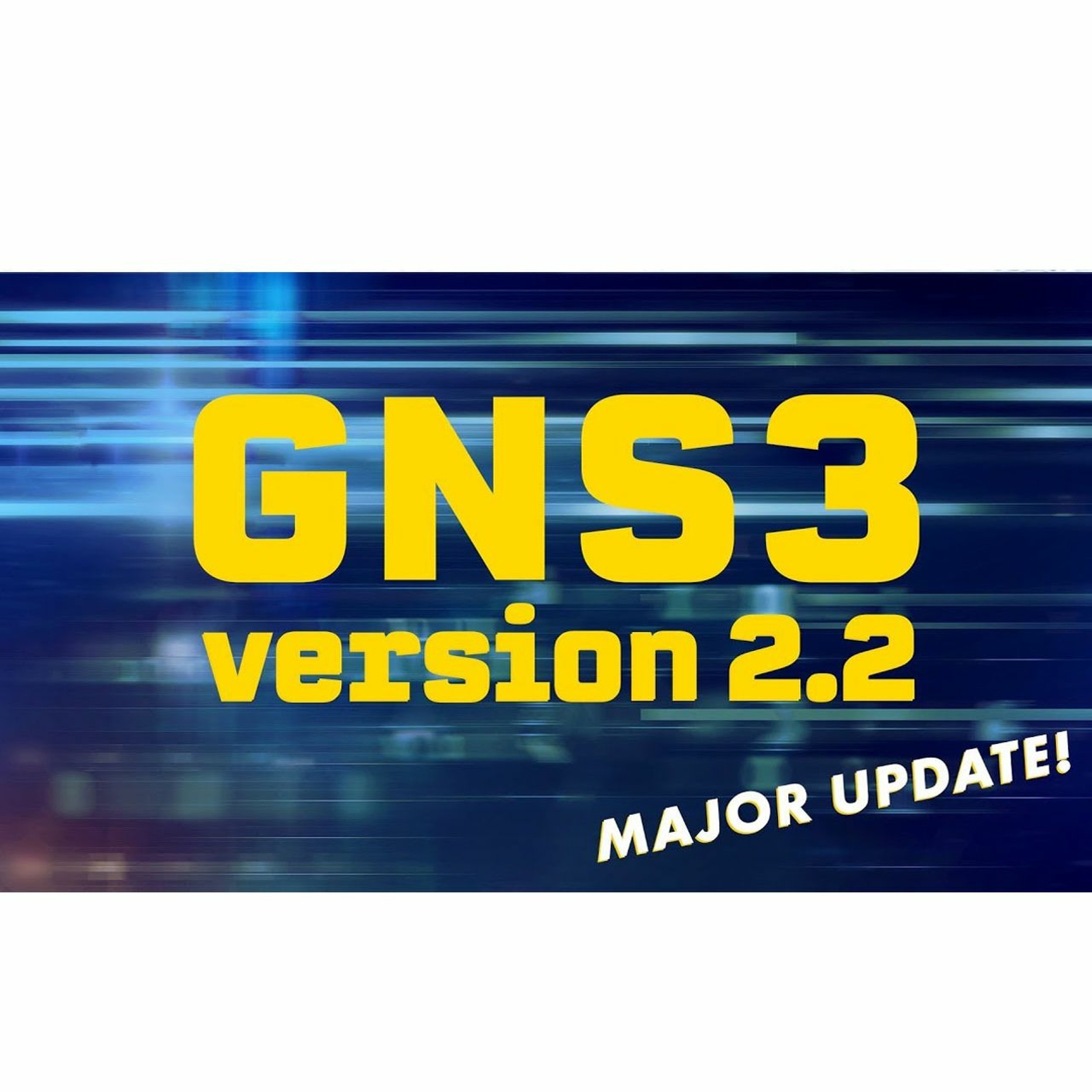 cover of episode #38: GNS3 version 2.2: Jeremy Grossmann tells us about the amazing new version of gns3!