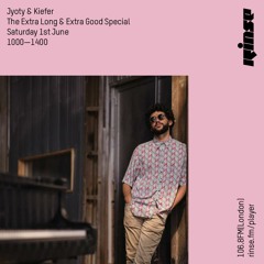 Jyoty & Kiefer: The Extra Long & Extra Good Special - Saturday 1st June 2019