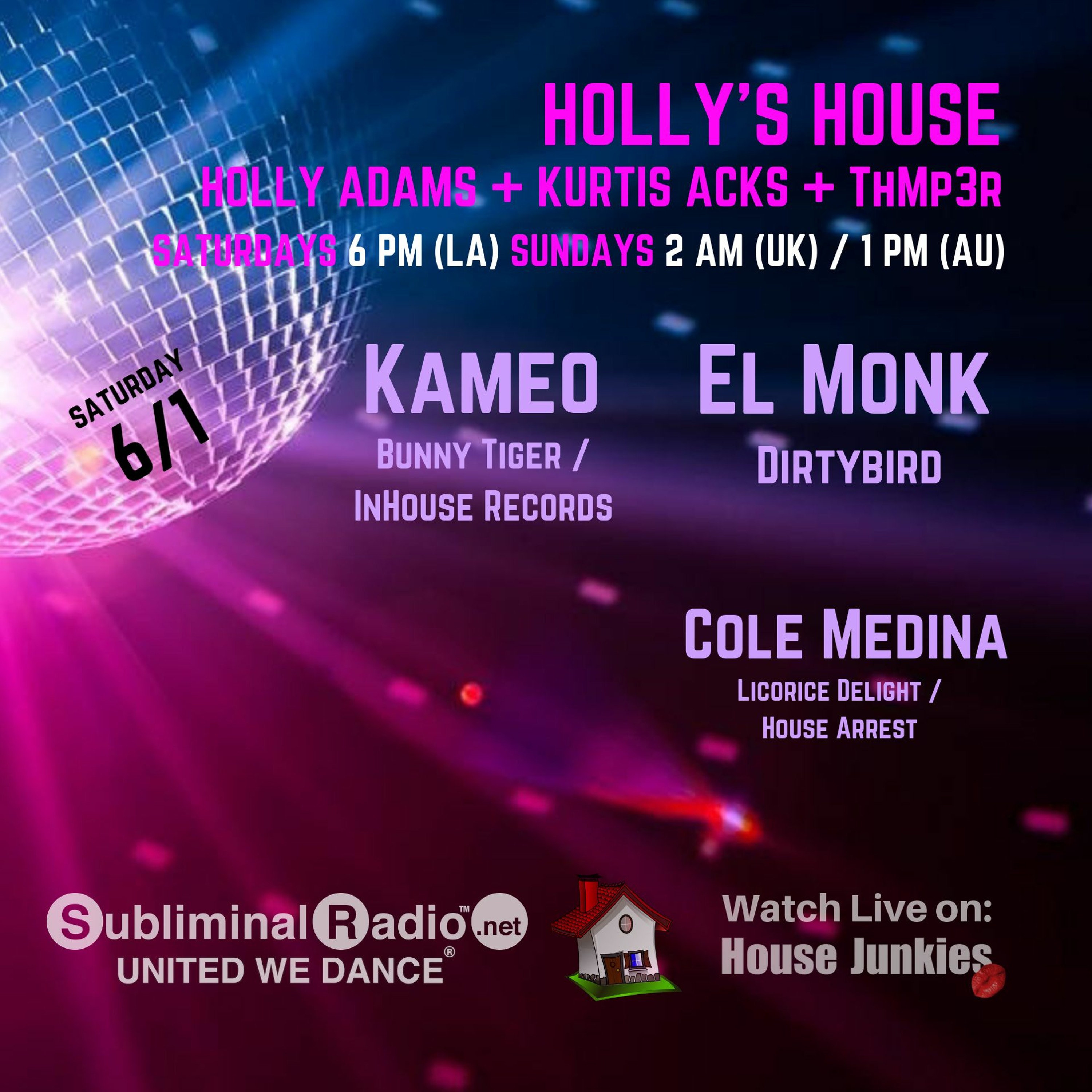 ThMp3r | Holly's House on Subliminal Radio | Show 074 episode artwork