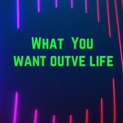 What You Want Out Of Life V1