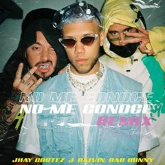 Jhay Cortez ft.J. Balvin & Bad Bunny - No Me Conoce (Reggaetón Extended Mix Dj Fabio García 2019)