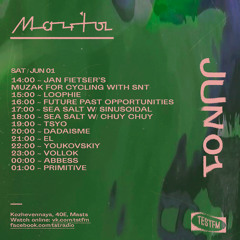 TESTFM at Masts w/ dadaisme — 01/06/2019