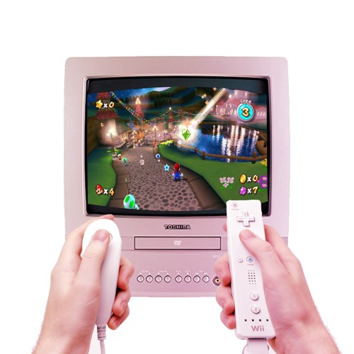 Your Parents Argue Downstairs While You Play Super Mario Galaxy On An Old CRT Television