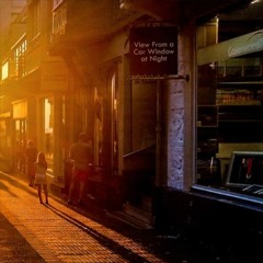 View From a Car Window at Night