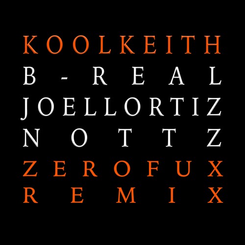 Kool Keith - Zero Fux (ft. Joell Ortiz & B-Real / Nottz Rmx)