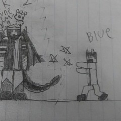 blue (alix is over obsessed with this character