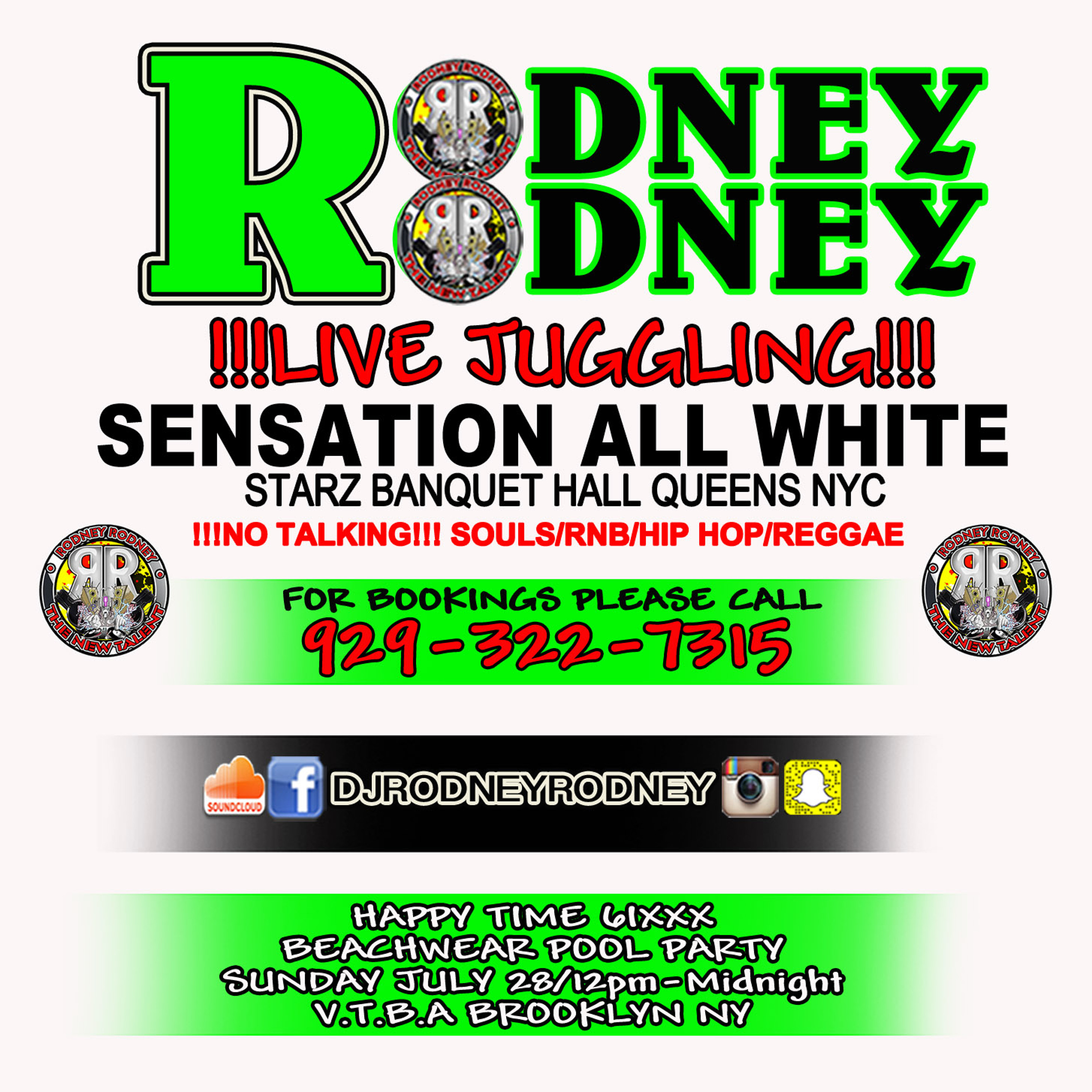 RODNEYRODNEY LIVE JUGGLING SENSATION ALL WHITE NO TALKING episode artwork