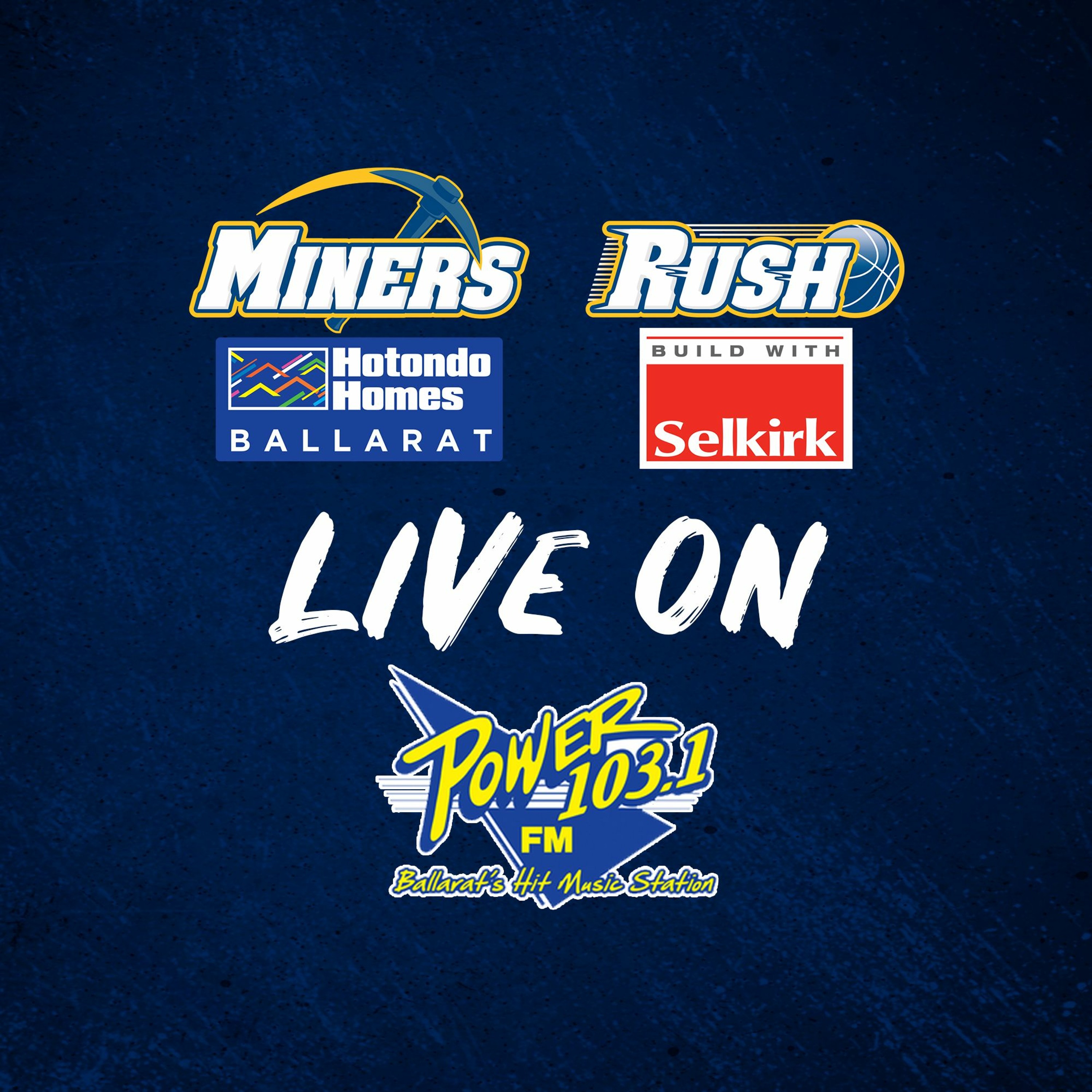 Miners and Rush players on Power 103.1FM