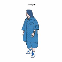 billie eilish - lovely (remix)