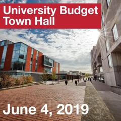 Budget Town Hall - June 4, 2019