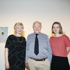 Christine Lloyd, Michael Favaloro and Merryn Lloyd - three generations of artists