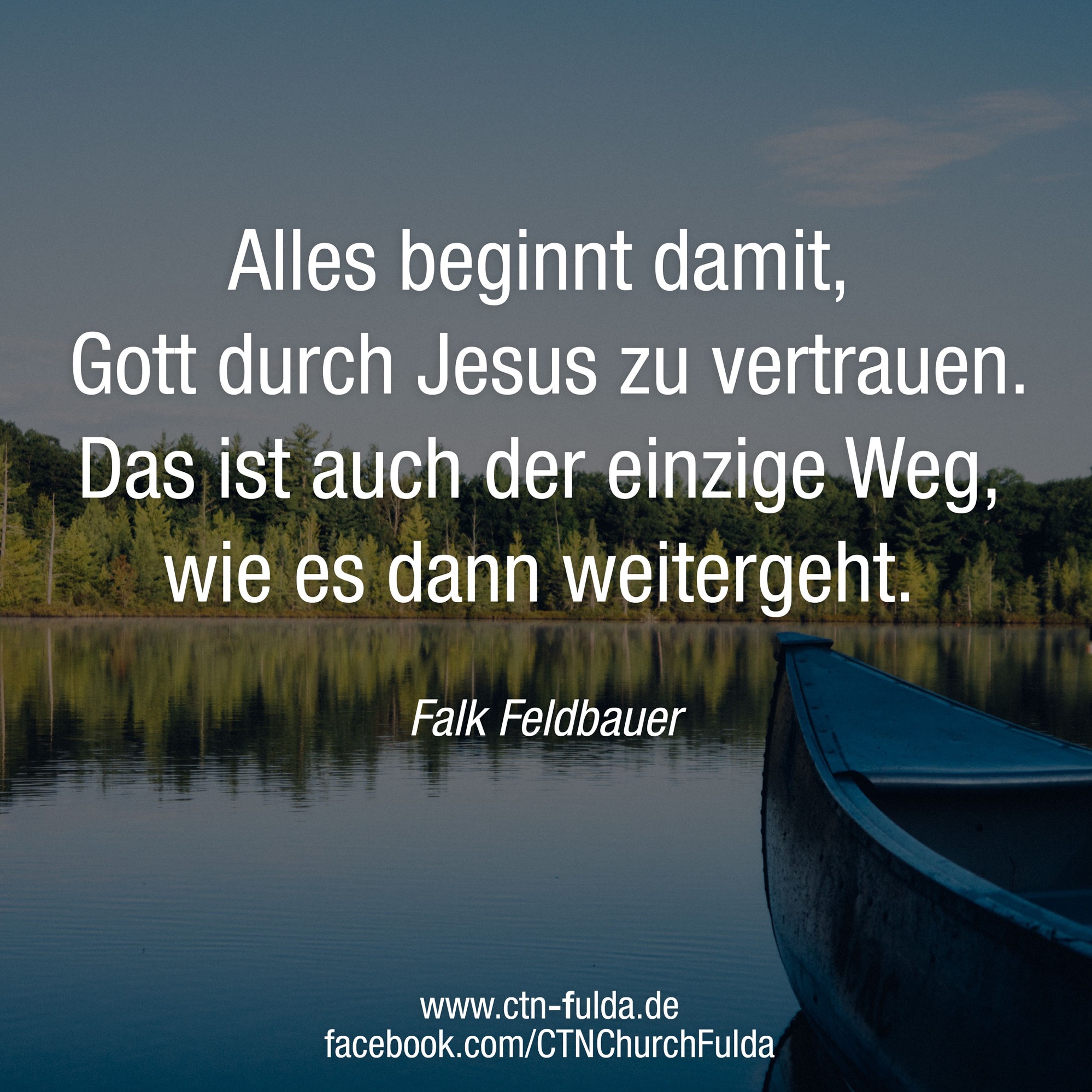 Falk Feldbauer - Gott zuerst vertrauen lernen (02.06.2019) episode artwork