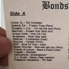 DJ BONDS VOL 1 MIXTAPE SIDE A