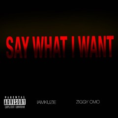 SAY WHAT I WANT Ft. IAMKUZIE