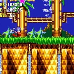 Sonic CD Palmtree Panic Good Future 16bit