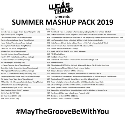 SUMMER MASHUP PACK 2019 /// OUT NOW FOR FREE///