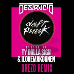 Daft Punk - One More Time X Drezo - 4 Real (Mashup Remake)