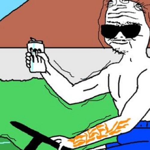 Boomer With A Beer Gut