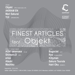 2019/1/25_FINEST ARTICLES @CONTACT_TOKYO