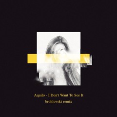 Aquilo - Don't Want To See It (brohlovski remix)