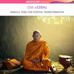 OM Chanting @ 528Hz ✧  Miracle Tone for Positive Transformation