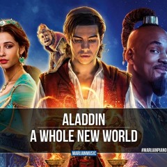 Aladdin - A Whole New World 2019(Mena Massoud & Naomi Scott)  | Marijan Piano Cover