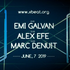 Podcast Emi Galvan, Alex Efe, Marc Denuit aka Goldfinger On xbeat radio show Belgium June 2019
