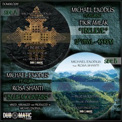 Michael Exodus feat Fikir Amlak "I BELIEVE"/Rosa Shanti "Blue Mountains" - 12" (DOM010) Vinyl