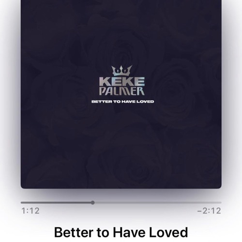 Better To Have Loved - KeKe Palmer Prod by Xeryus x Tasha Catour