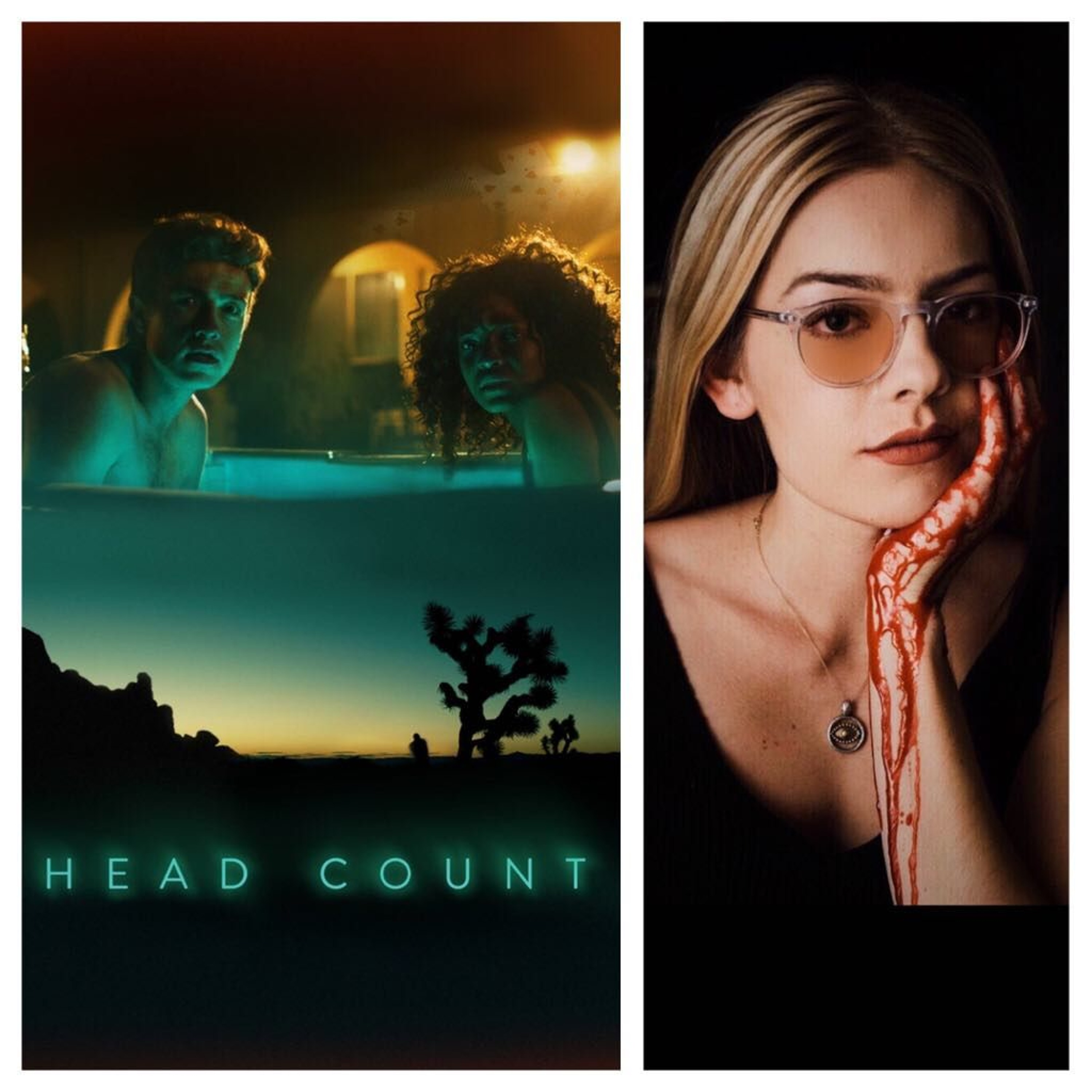 HHR Ep. 324: We talk the paranoia horror of the trippy feature 'Head Count' episode artwork