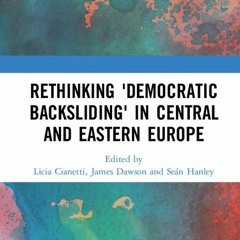 Rethinking Democratic Backsliding - book launch - 20 May 2019