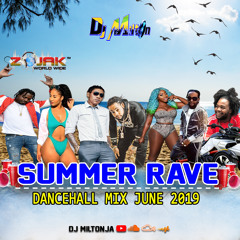 DANCEHALL SUMMER RAVE MIX 2019 (EXPLICIT) - DJ MILTON FT VYBZ KARTEL, SQUASH, SHENSEEA ETC