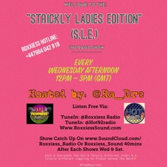12TH JUNE 2019 = #SLE SHOW BY RS DRE 12PM - 3PM = ANOTHER AWARD WINNING EDITION AND DRE A GWAN OFF!