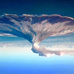 Volcano in the sky