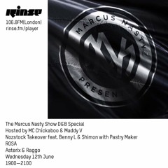 The Marcus Nasty Show with MC Chicka-Boo, Maddy V, ROSA,  Raggo & more - Wednesday 12th June 2019