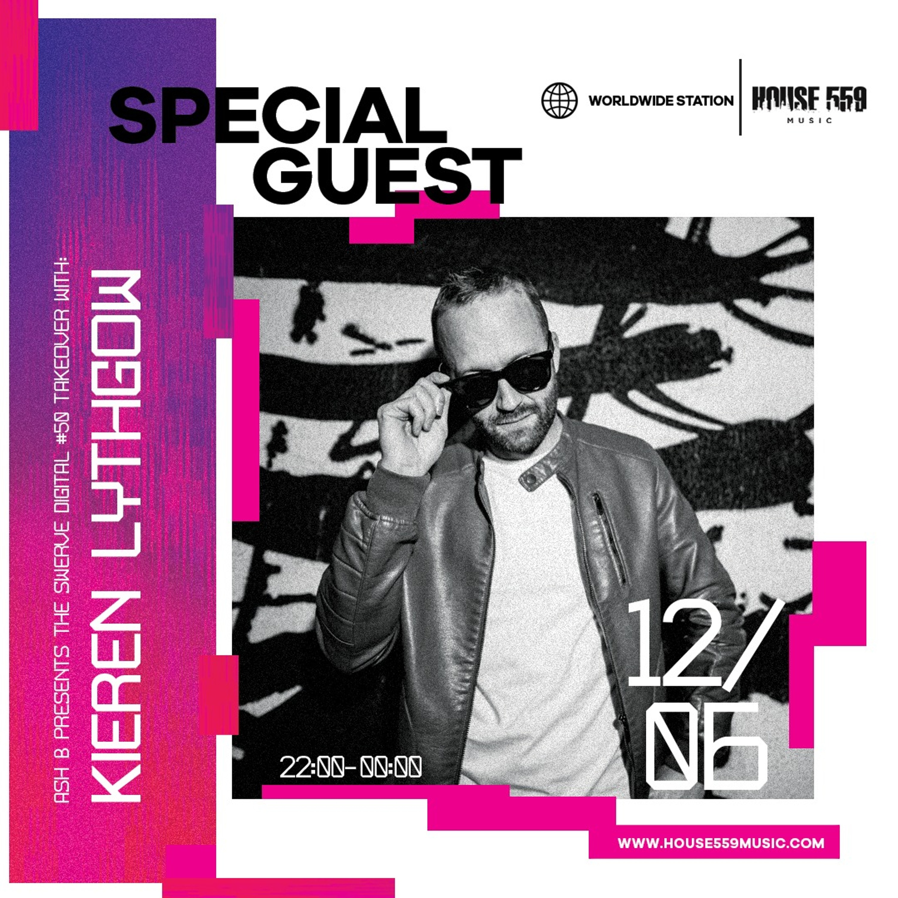 Ash B B2B Huff - Swerve Digital With Kieren Lythgow - 12/6/19 episode artwork