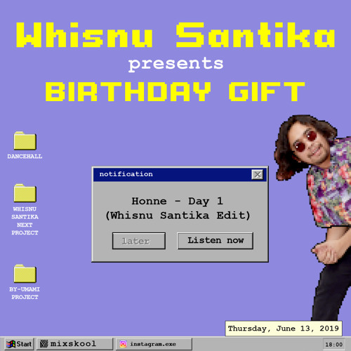 Stream Honne Day 1 (Whisnu Santika Edit) by Whisnu Santika Listen Stream Honne Day 1 (Whisnu Santika Edit) by Whisnu Santika Listen