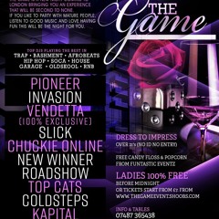 THE GAME - SAT 31st AUG 2019 @FEST CAMDEN