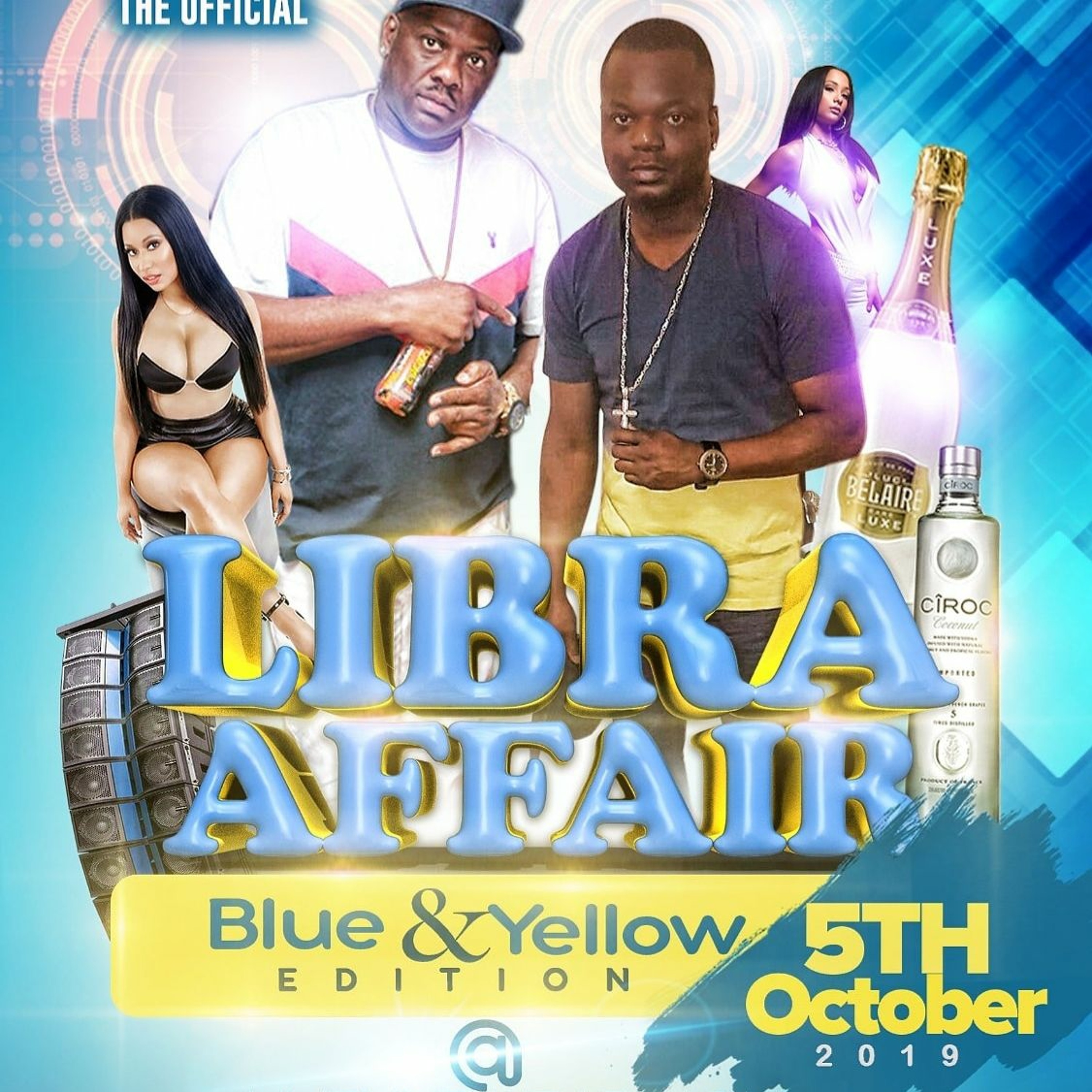 INFINITY UK LIBRA AFFAIR 5TH OCTOBER BLUE & YELLOW EDITION CLEAN DANCEHALL 2019 PROMO episode artwork
