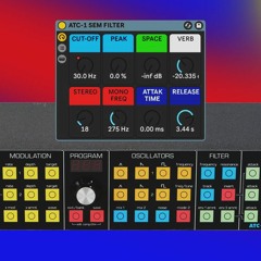 Free Download: 1996 ATC-1 Analogue Synth with SEM Filter, Sampled to Ableton Instrument
