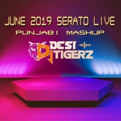 June 2019 Serato Live Mashup - Dj Desi Tigerz Mehfil tommy Diljit Dosanjh Garry sandhu amrit maan