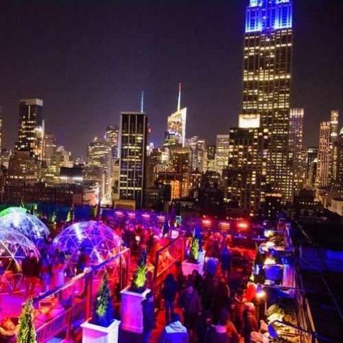 White & Purple Dreamworld Museum Party