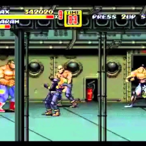 Streets Of Rage 2 - Slow Moon(Rhythm Instrumental Version)