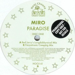 Miro - Paradise (Farmatronic Creeping Mix) - Fall From Grace Records