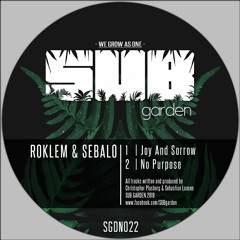 Roklem & Sebalo - Joy And Sorrow / No Purpose (SGDN022) - OUT NOW on BANDCAMP!