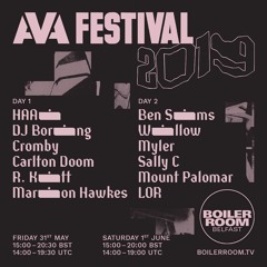 Ben Sims | Boiler Room x AVA Festival 2019