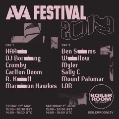 DJ Boring | Boiler Room x AVA Festival 2019